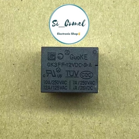 🇲🇾🔥READY STOCK🔥GUOKE GK3FF-12VDC-S-A 4PIN GK3FF12VDCSA RELAY | Shopee ...