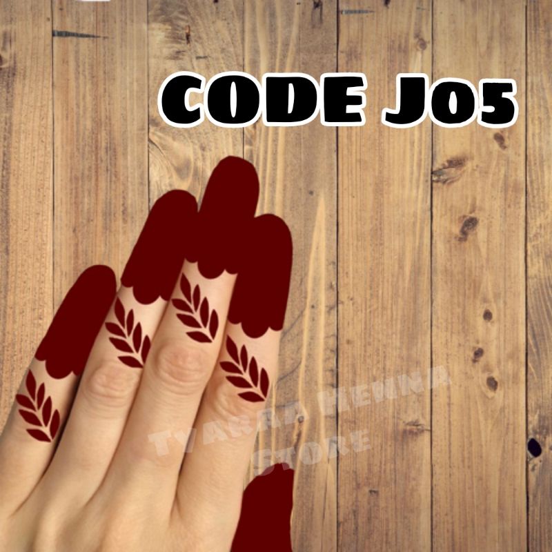 TYARAA STICKER INAI JARI VIRAL 2023 Raya | Shopee Malaysia