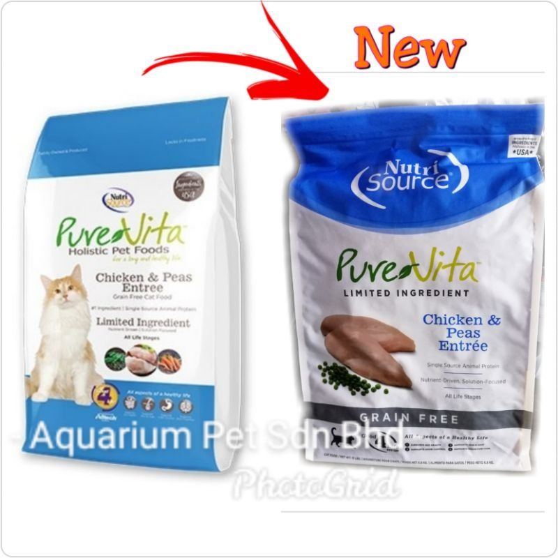 Tuffy's Pure Vita GrainFree Chicken Peas Entree Dry Cat