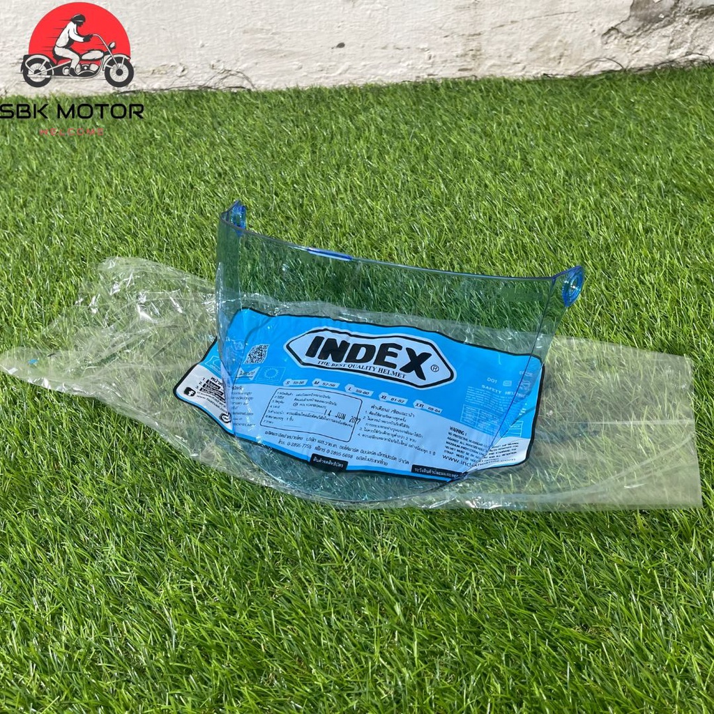 INDEX LADY HELMET THAI VISOR COLOUR -RED/BLUE/PINK/YELLOW Shopee