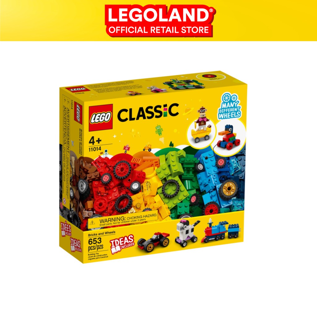 LEGO Classic Bricks and Wheels 11014 R Shopee Malaysia