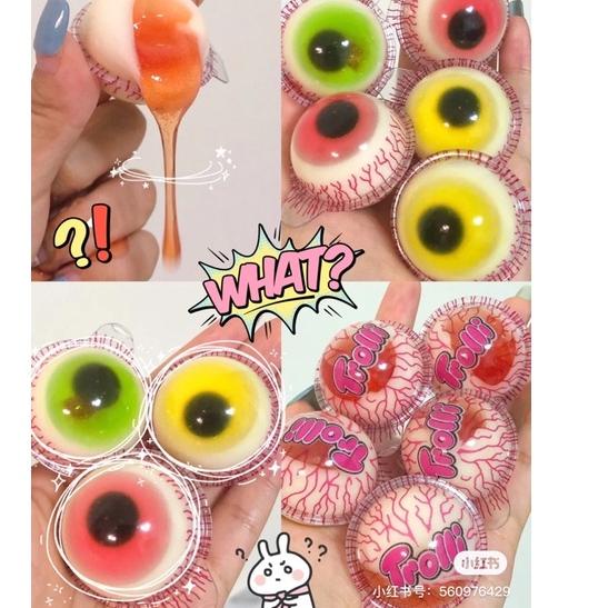 Oqjf (1PCS) Trolli Earth Plan Chewy Gummy Trolly Jelly Candy Gummi