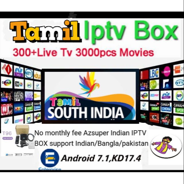 iptv for tamil channels