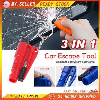 Emergency Tools Self Defense Glass Window Breaker and Seatbelt Cutter Small  Safety Hammer Window Breaker Keychain for Car - China Window Breaker,  Window Breaker Keychain