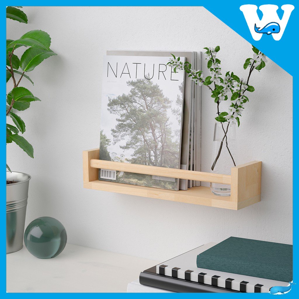 IKEA BEKVAM SOLID WOOD SPICE RACK 40x10cm Shopee Malaysia