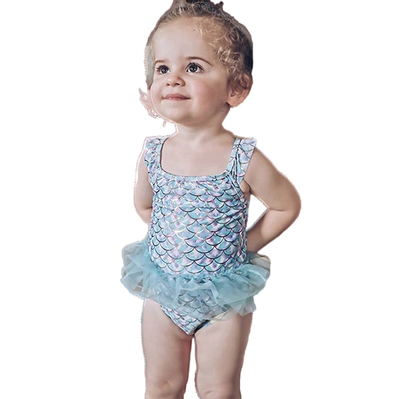 Baby girl best sale mermaid swimsuit