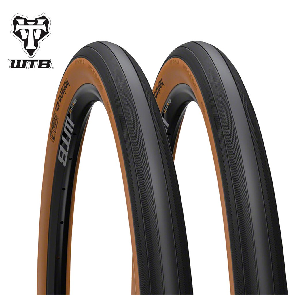 WTB Horizon Tires 27.5 650B x 47 Road Plus TCS Tan Wall Tubeless ready  tires 1 Pair 2 pcs Road Gravel Cyclocross