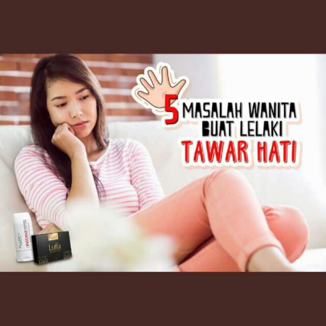 Set Fluffy (luffa scrub soap + instant whitening lotion) Shopee Malaysia