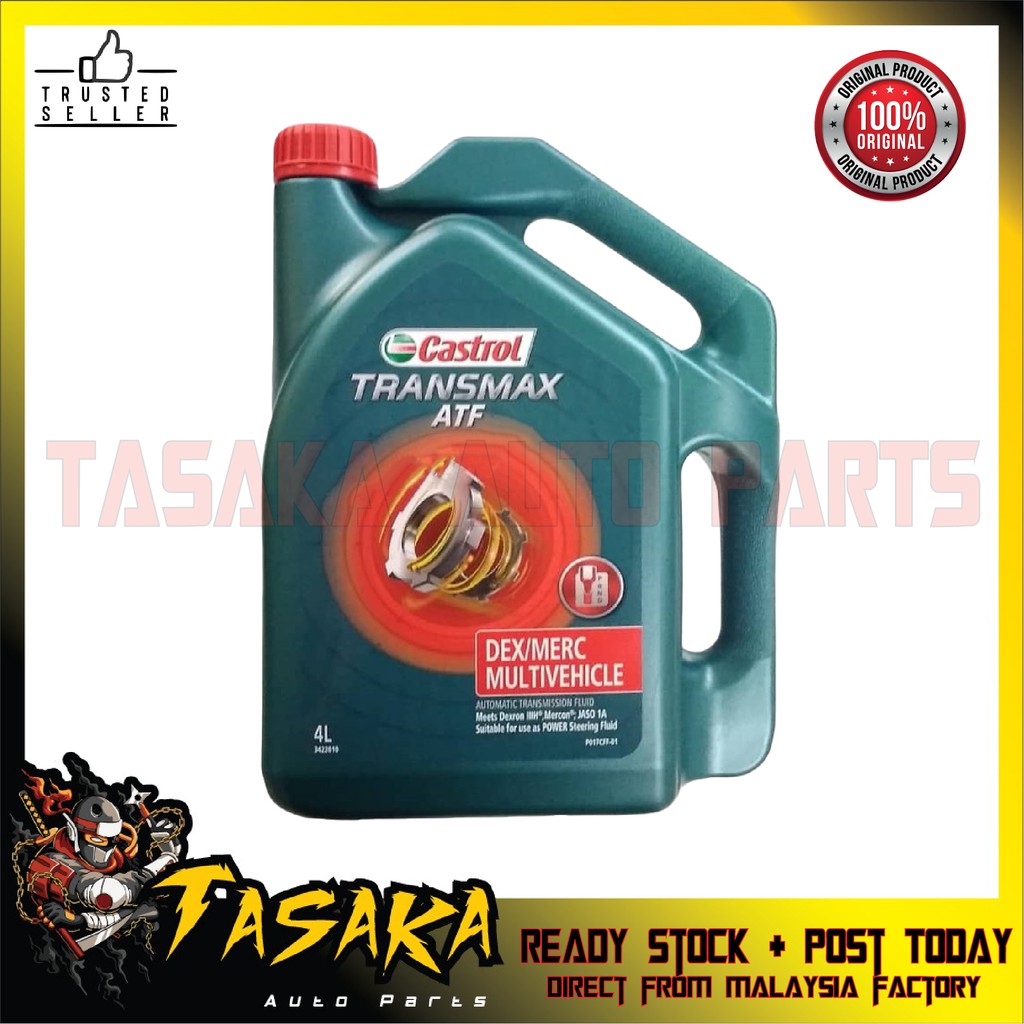 Original DEX 3 Castrol ATF DEX III 4L Can Use For Chery Eastar (4 ...