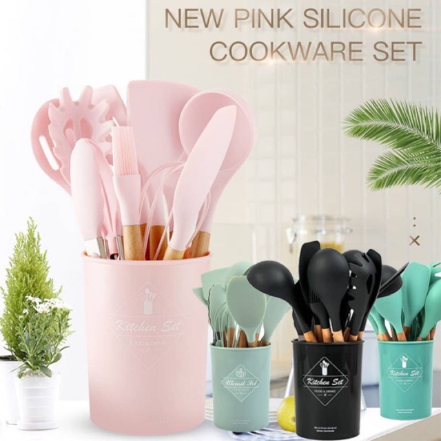 SENDUK VIRAL 🔥 🔥 🔥 READY STOCK MALAYSIA🔥 (Set Senduk 12pcs Silicone ...