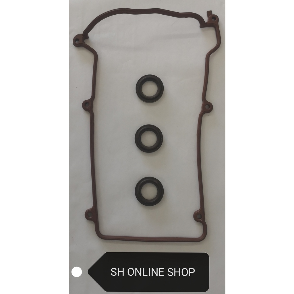 Valve Cover Gasket (Silicone) with Plug Seal for Perodua Kelisa Kenari