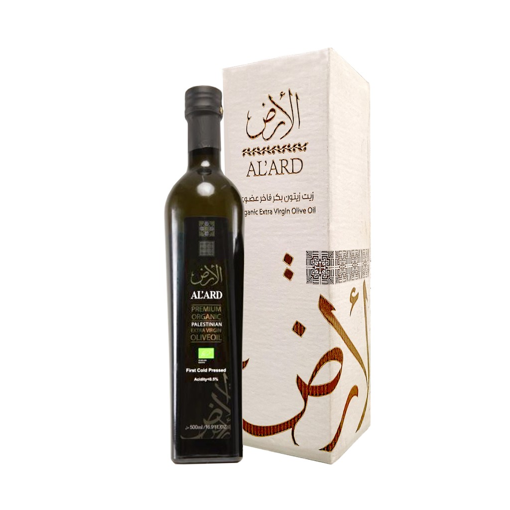 🇵🇸 Al Ard Premium Organic Extra Virgin Olive Oil 500ml | Shopee Malaysia