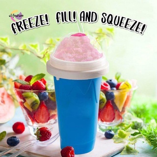 OOPS Slushy Ice Maker Cup Quick Frozen Smoothie Cooling Double Layer Milk  Shake