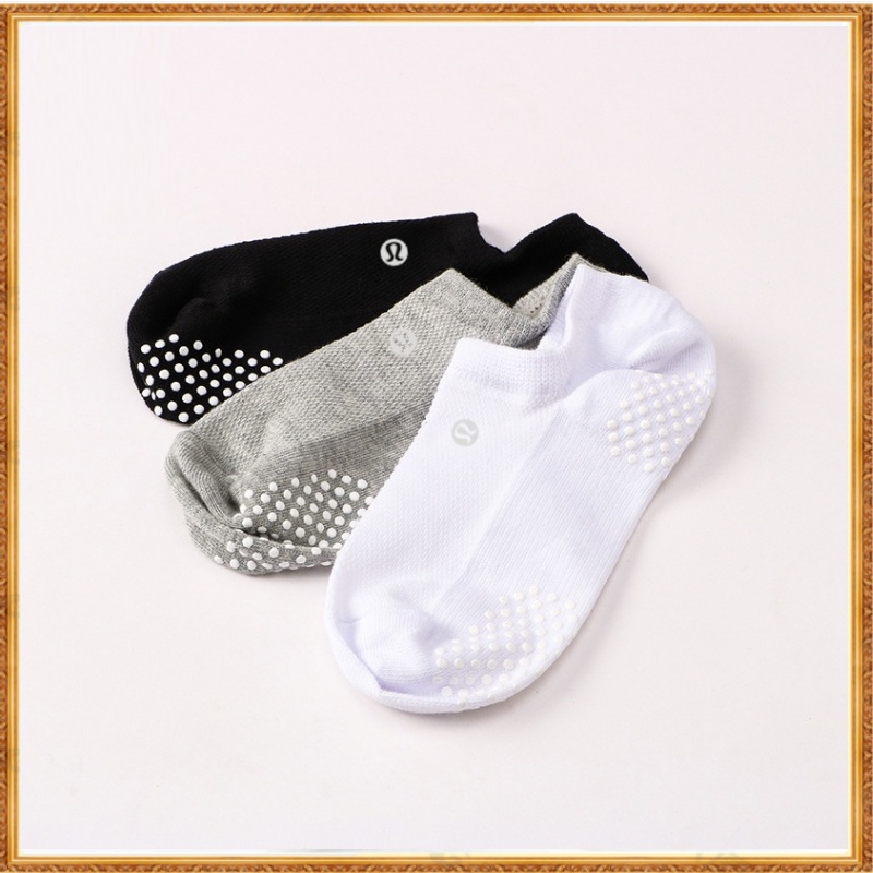 New Lululemon Yoga Short Socks Thin Socks Deodorant Sweatabsorbent Breathable Short Nonslip