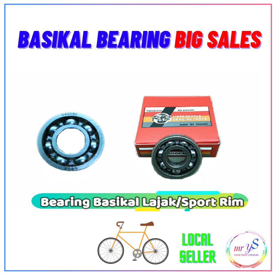 🚲 [ Bicycle Lajak / Basikal Lajak ] 🚲 Yaguso Bearing Saiz (6000) Sport