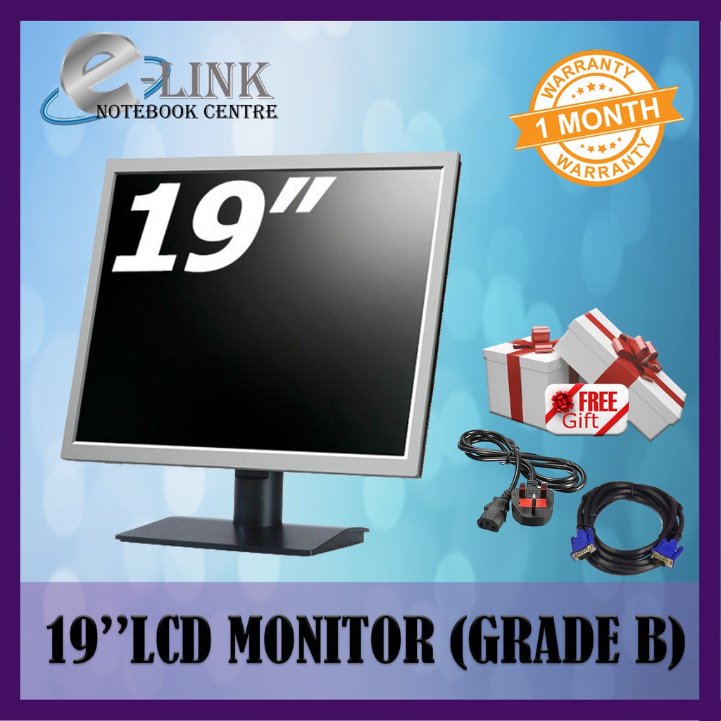 ( DELL HP WIDE 19 INCH LCD GRADE B ) 19 WIDE SCREEN LCD MONITOR