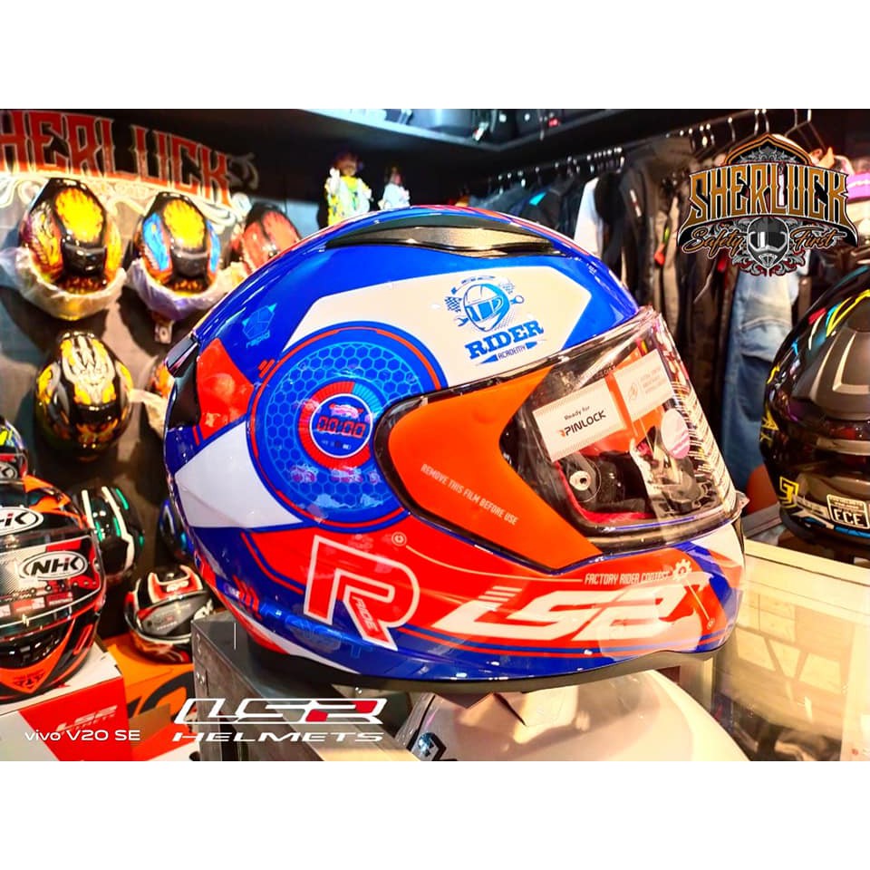 LS2 RAPID HELMETS LS2 FF353 Rapid Full Face Helmet | Shopee Malaysia