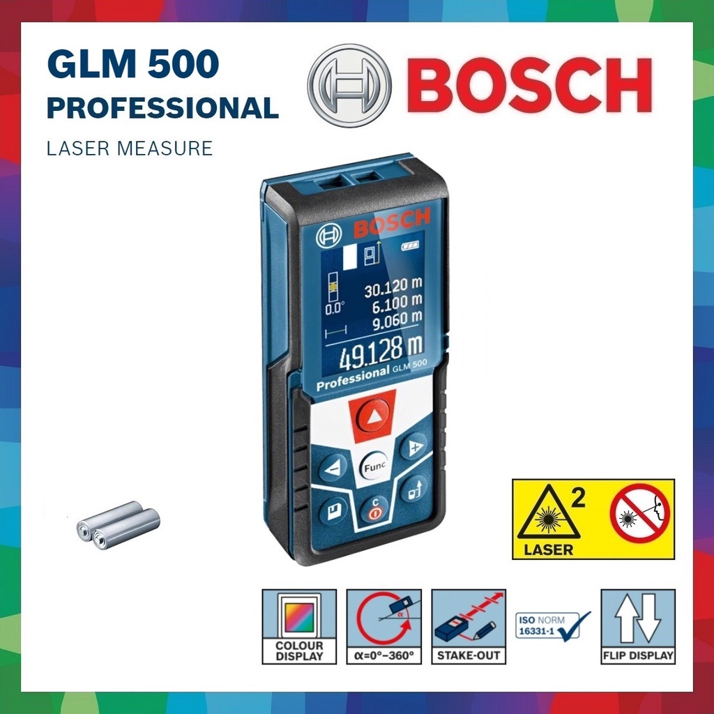 BOSCH Laser Range finder / Laser Measure GLM 40 , GLM 5023G , GLM 5027CG , GLM 10025C , GLM