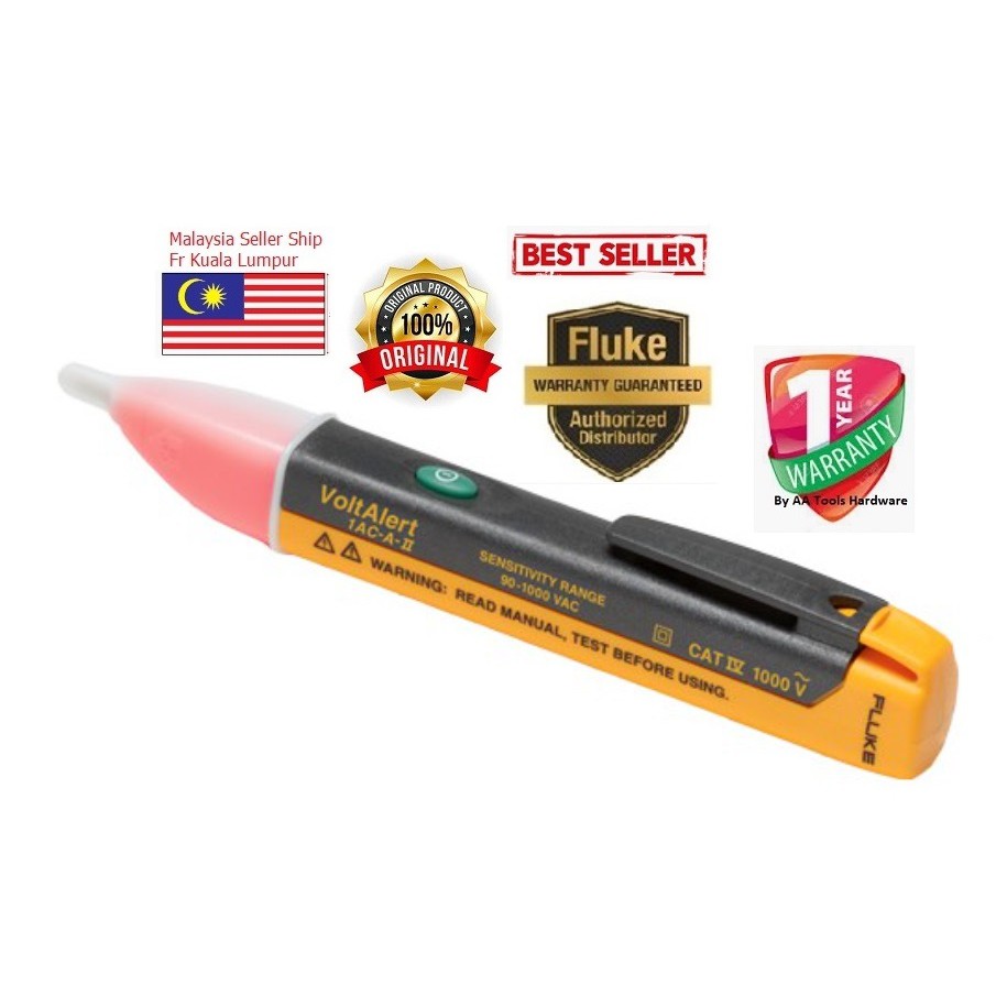Fluke 1ACA1II VoltAlert NonContact Voltage Tester (NEW & ORI FLUKE