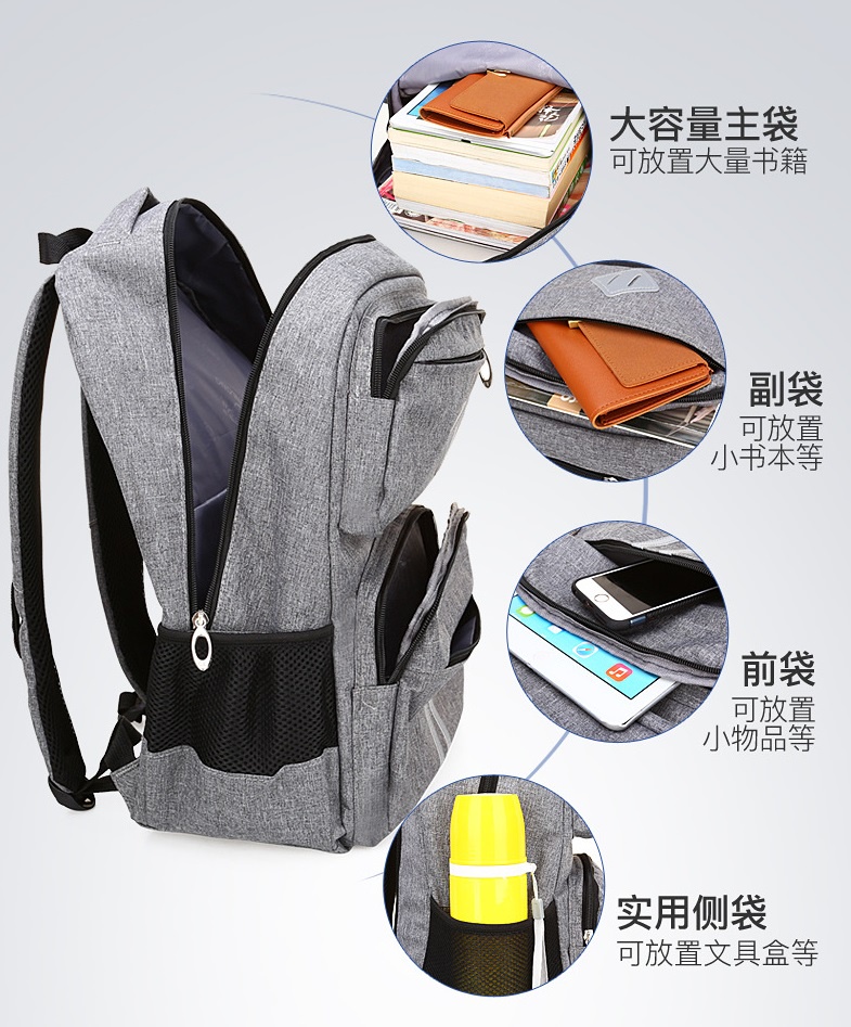 43cm School Bag Laptop Waterproof Laptop Backpack Laptop Bagpack School ...