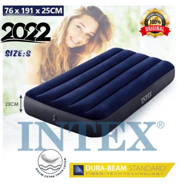 Intex air Bed, 64756, Colourful, 191 x 76 x 25 cm