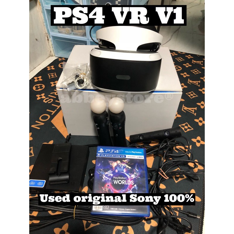 READY STOCK Sony Playstation VR used second hand complete set