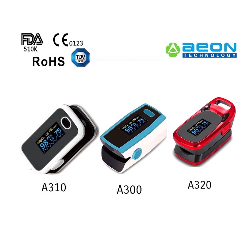 Aeon Fingertip Pulse Oximeter A310/A300/A320 Shopee Malaysia