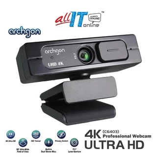 Archgon 4K Ultra HD Professional Webcam (C6403)