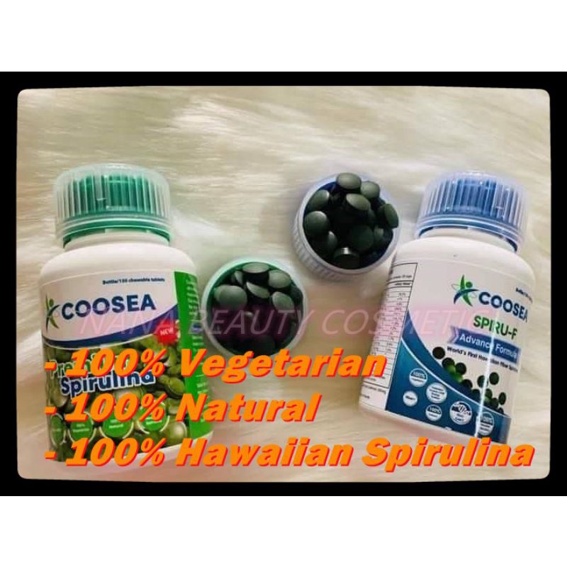 COOSEA Premium Spirulina / Spiru-F Advanced Formula anti-aging/ detox ...