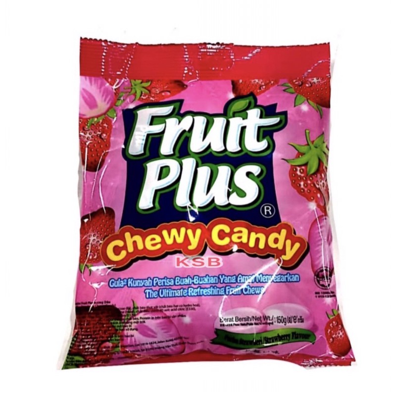 120g Fruit Plus Chewy Candy 38pcs+- | Shopee Malaysia