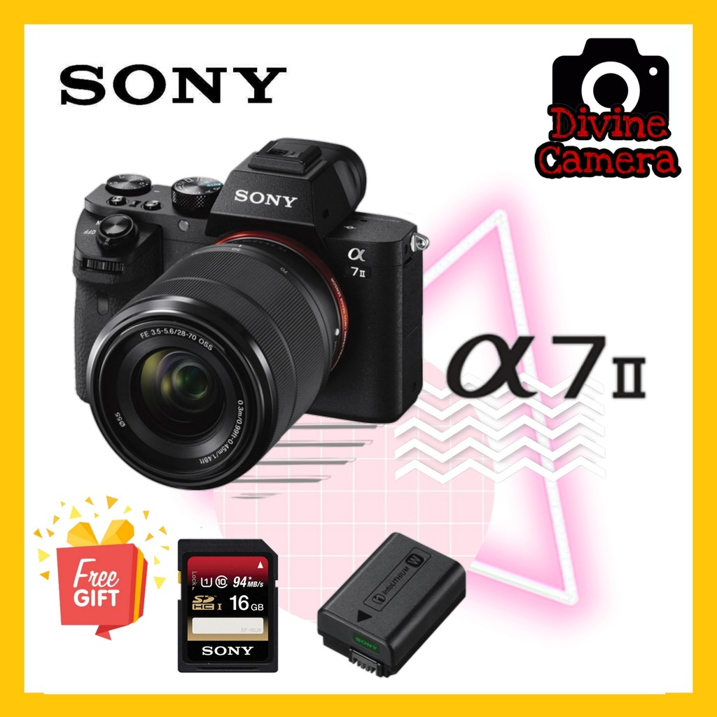 Sony Alpha a7 II Mirrorless Digital Camera Shopee Malaysia