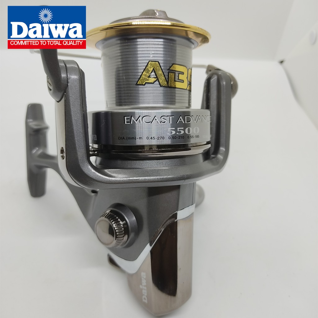 daiwa emcast 5500 reels EVO + Spare Spools X3  Fish For Tackle allowing the fish to run after taking the bait Buy Emcast Sport 5500 Spinning