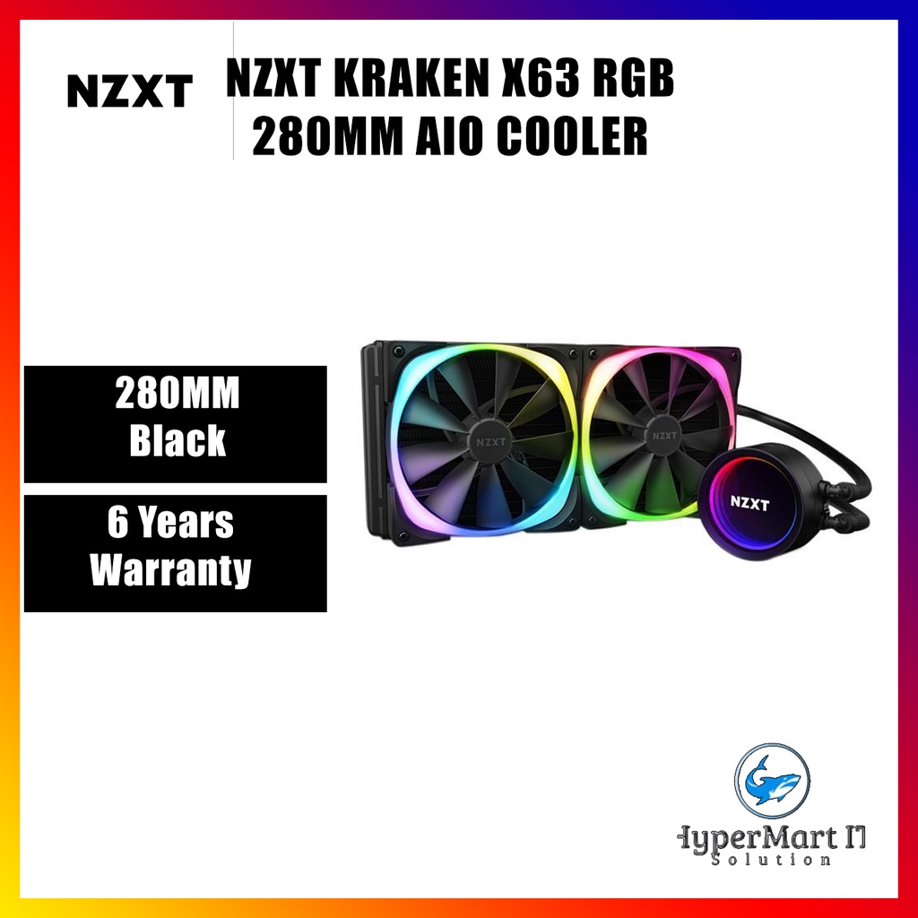 NZXT KRAKEN X63 RGB AIO COOLER | Shopee Malaysia