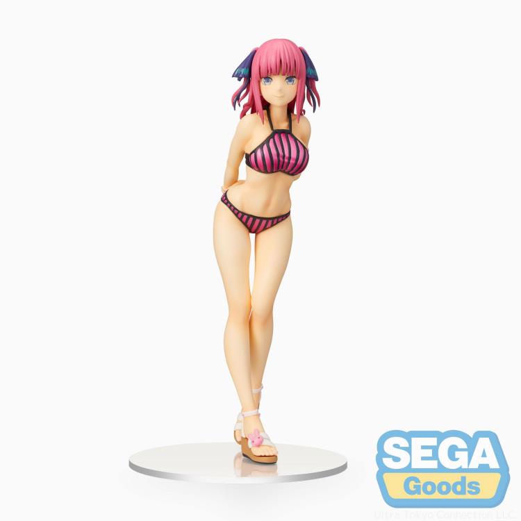 SEGA The Quintessential Quintuplets 2 – Figura Nino Nakano (PM) Con Base, Prodotto Ufficiale