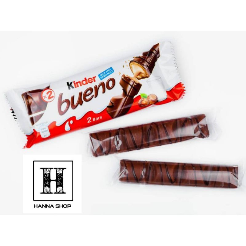 Chocolate Kinder Bueno Milk Chocolate Covered Wafer With Smooth Milky ...