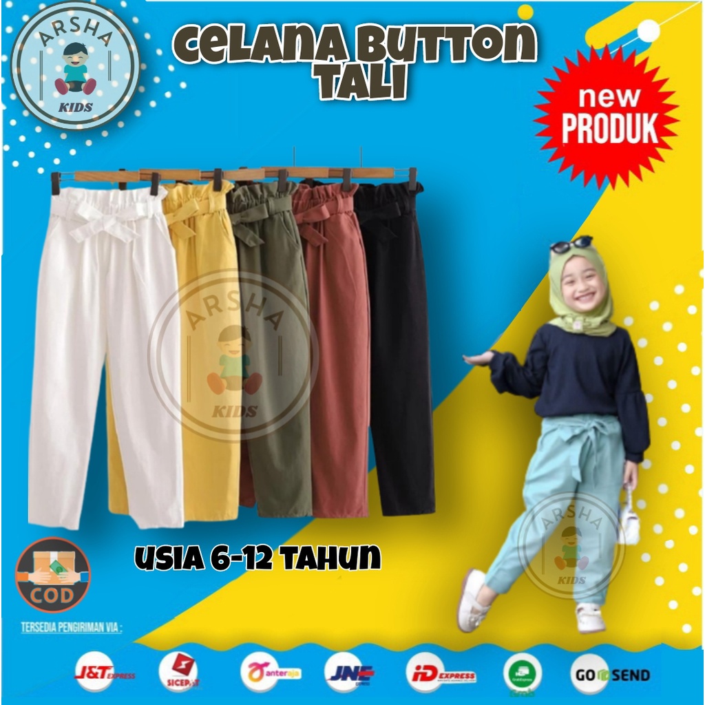 Girls Long pants 612 Years Responsibilities Children's Clothing Girls