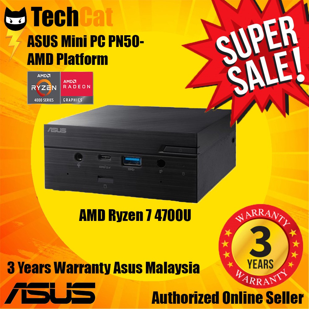 Asus Mini Pc Asus Pn50 4700u Pn50 Mini Asus Pn50 4800 ASUS PN50 - Main Image