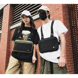 Hip-Hop Men Chest Rig Bag Fashion Unisex Outdoor Vest Backpacks Travel  Chest Pack Sling Bag