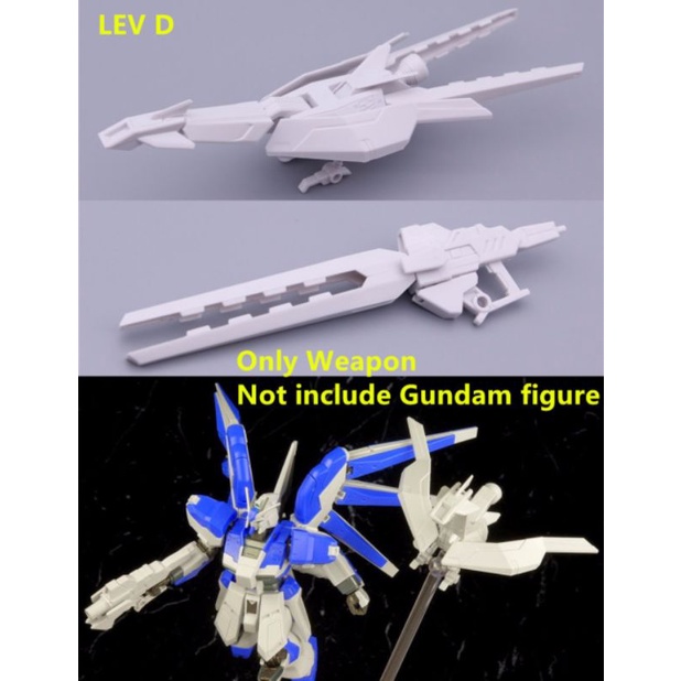 HG 1/144 amazing LEV D weapon add-on for HG Hi-Nu / Nu / Hi Nu Vrabe ...
