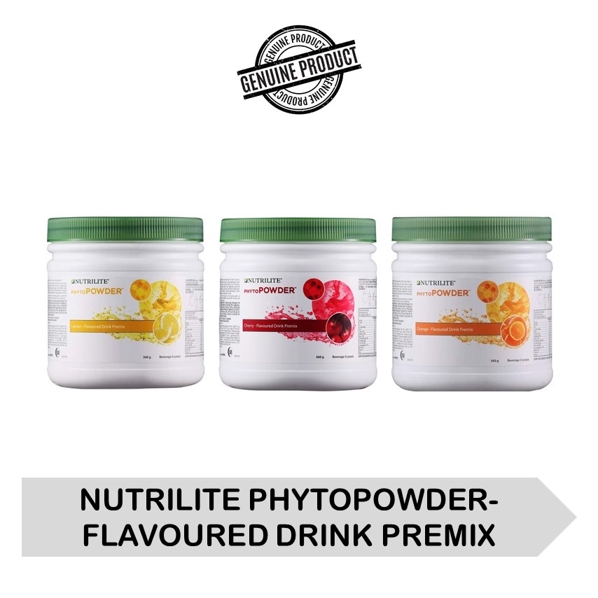 100% Original NUTRILITE PHYTOPOWDER - FLAVOURED DRINK PREMIX (CANISTER ...