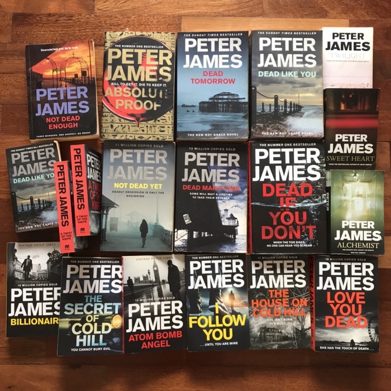 PETER JAMES [STANDALONE NOVELS] - PRELOVED, SECONDHAND, USED THRILLER ...