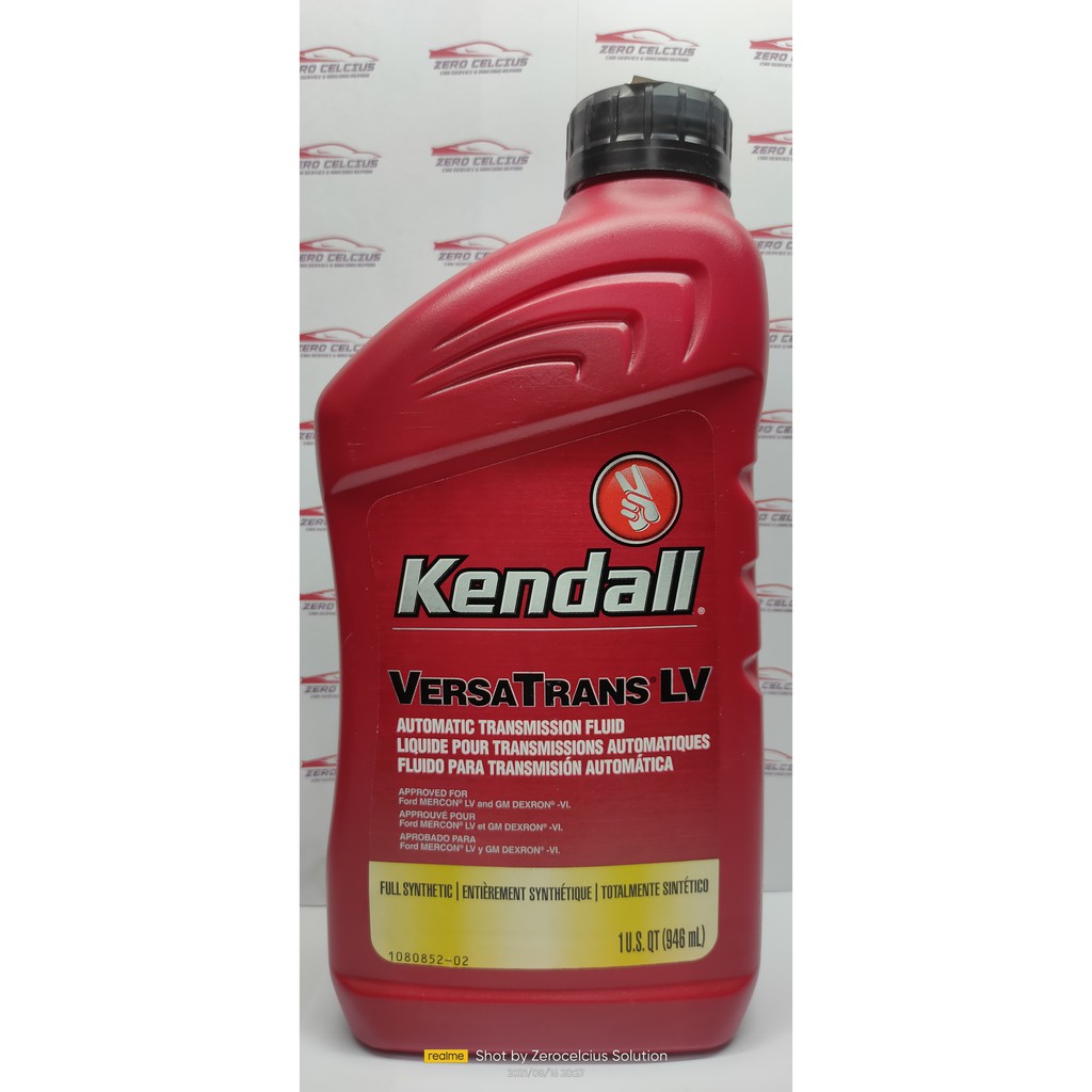 Transmission Fluid - Versatrans LV - Kendall Motor Oils