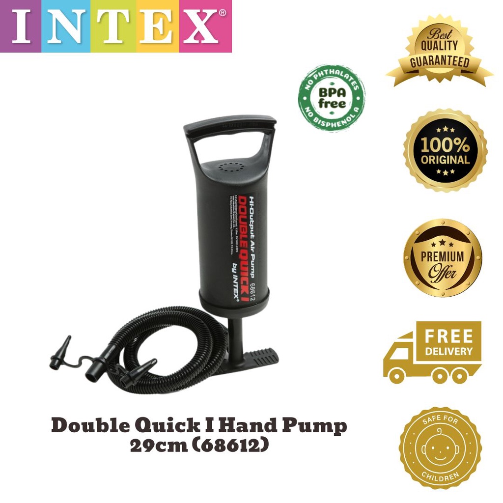 68612 INTEX Double Quick I Hand Pump for inflatable pool, inflatable