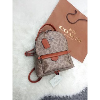 Coach mini clearance backpack sale