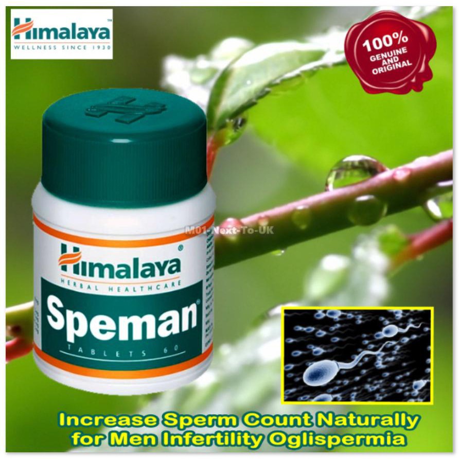 Himalaya Confido And Speman For Male Health 60 60 Tablet Readystock