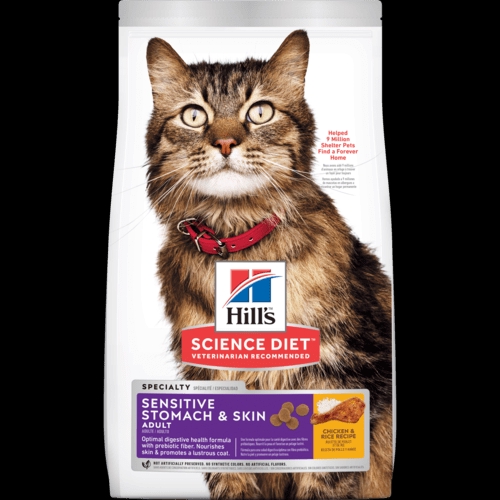 Hill's Science Diet Adult Sensitive Stomach & Skin Cat 1.58kg | Shopee Malaysia