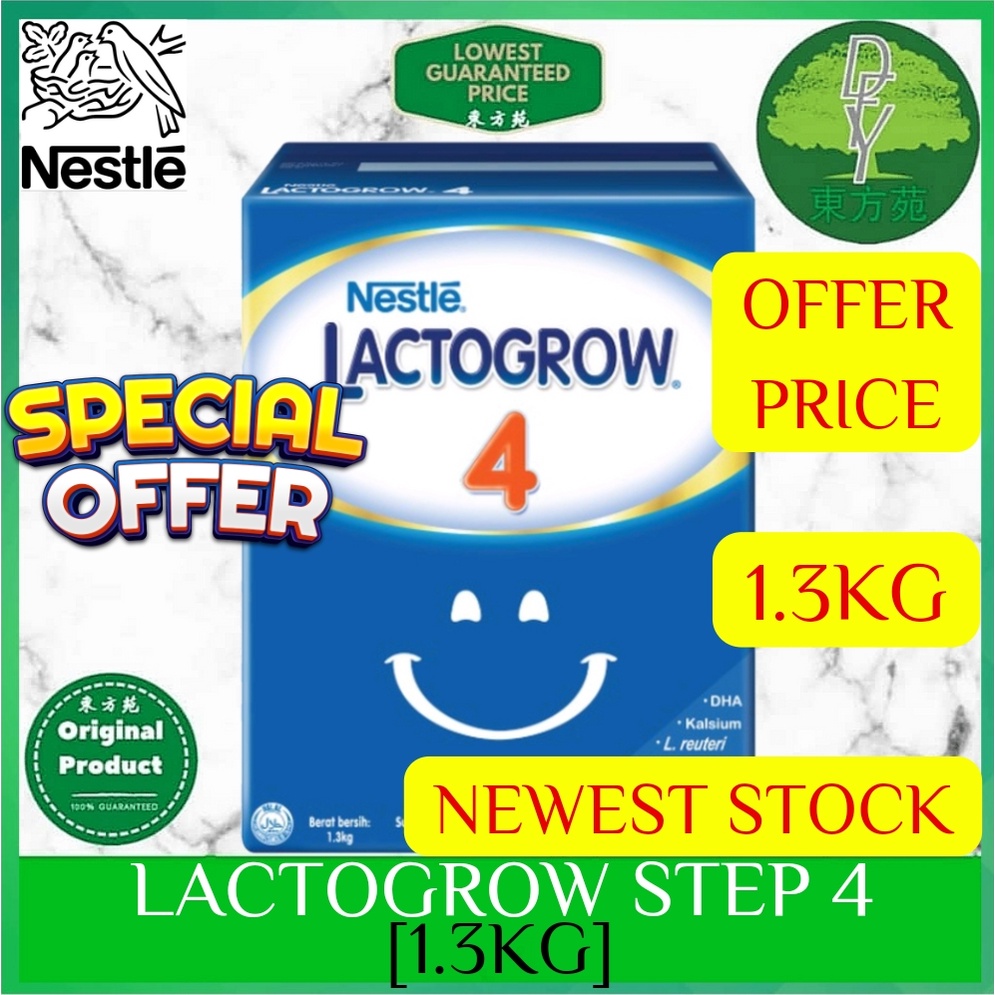 Nestle Lactogrow Step 4 (1.2kg) Exp: 06/2024 | Shopee Malaysia