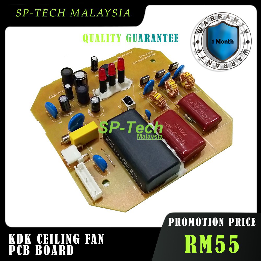 kdk ceiling fan exhaust fan [NEW 2021] K14X8 KDK CEILING FAN PCB BOARD