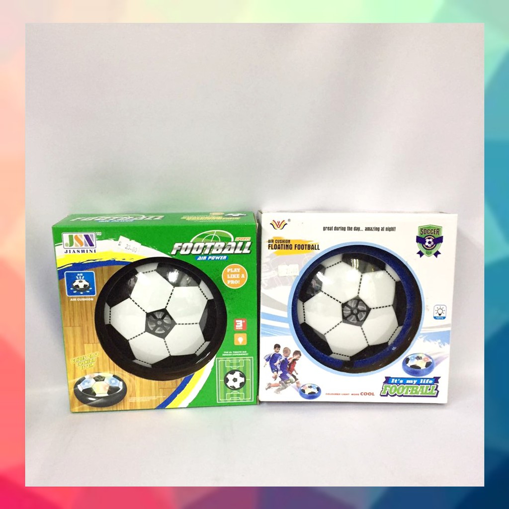 Air cushion store floating football