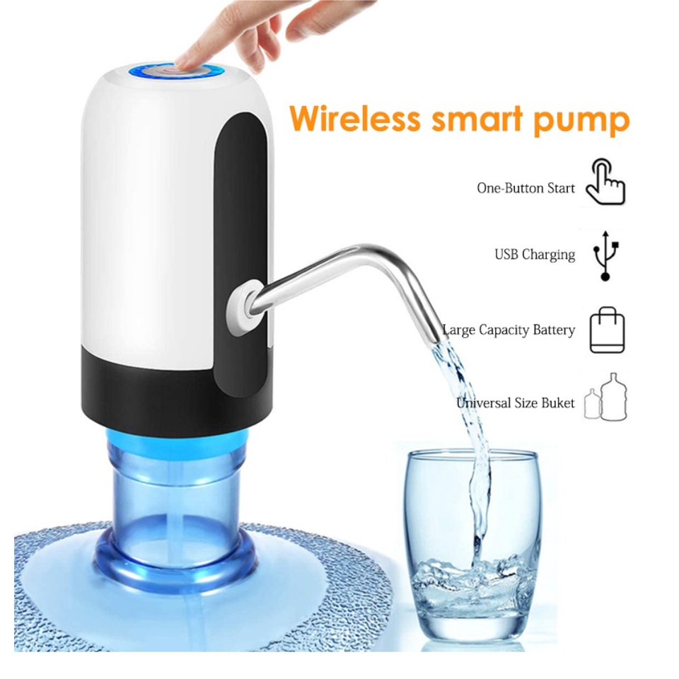 GL_ Electric Water Dispenser Pump Smart Rechargeable USB Charging ...